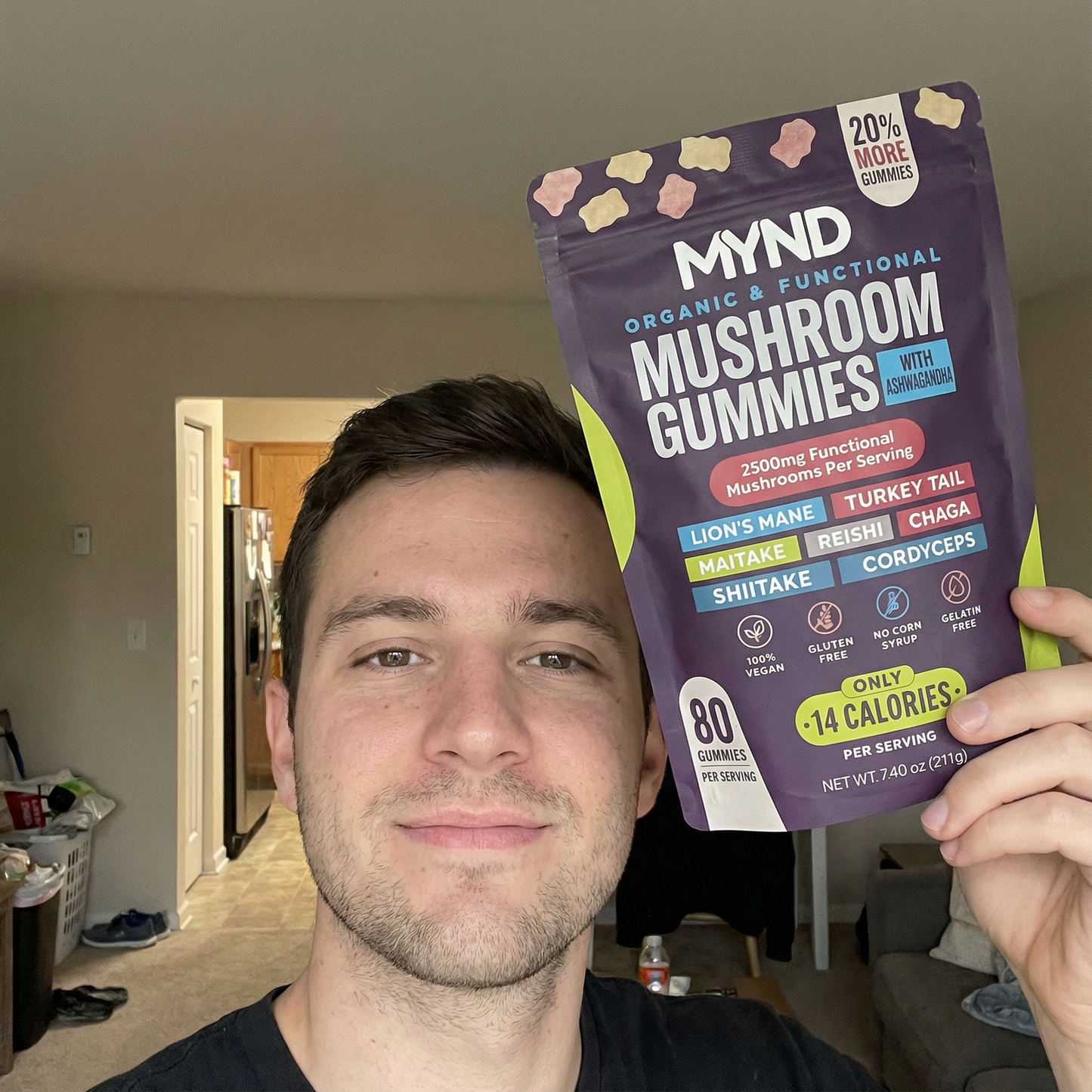 MYND Daily Performance Mushroom Gummies