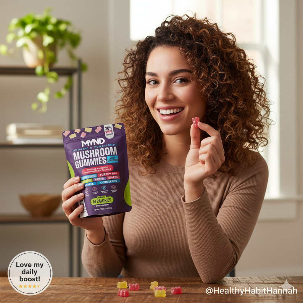 MYND Daily Performance Mushroom Gummies