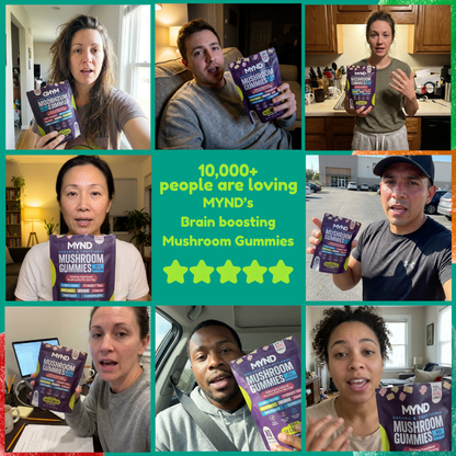 MYND Daily Performance Mushroom Gummies