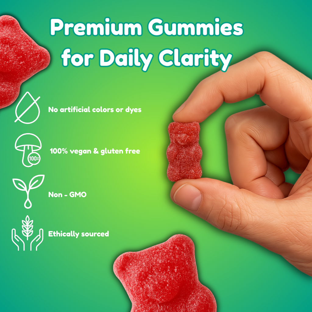 MYND Daily Performance Mushroom Gummies